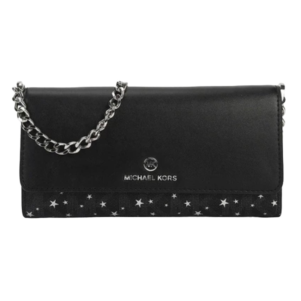 ✨NWT✨ Michael Kors Jet Set Charm Large Logo Chain Wallet